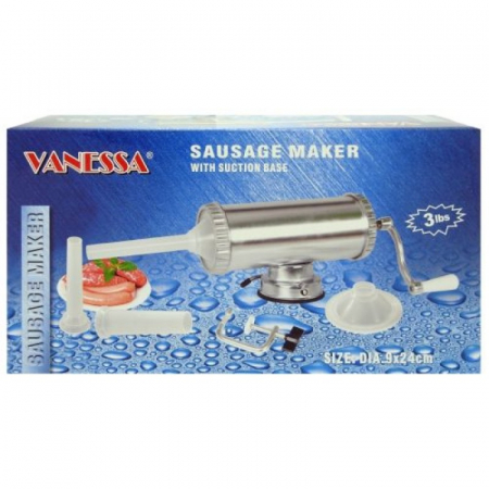 Vase si accesorii bucatarie - Masina carnati nr3 aluminiu 9x24cm ky 2003 wx