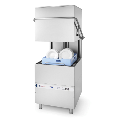 Mașini de spălat vase și igienă - Masina profesionala de spalat vase cu capota K1500 Hendi 8600 W 750x880x(H)1390 mm Inox