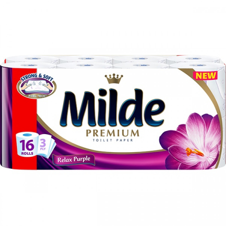 Consumabile hartie - Milde hartie igienica 16role 3straturi essence of relax