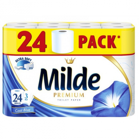 Consumabile hartie - Milde hartie igienica 24role 3str spa coll blue