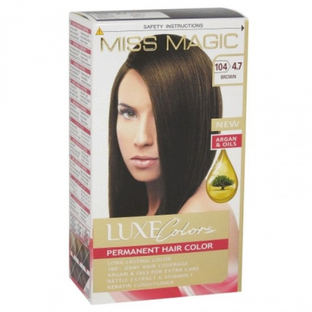 Vopsea par - Miss magic vopsea par nr 104 4.7 brown