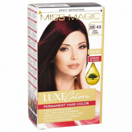 Vopsea par - Miss magic vopsea par nr 208 4.6 dark cherry