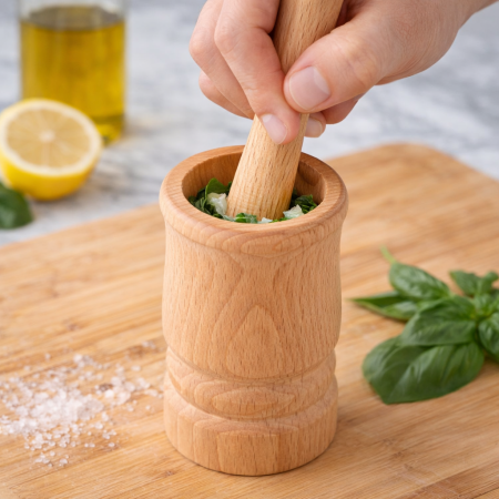 Mojar din lemn cu pistil – model 5513 [1]