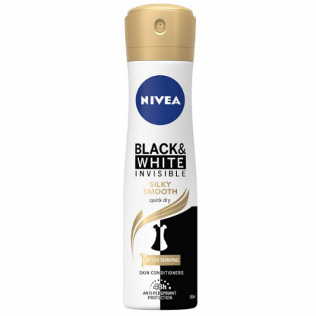 Ingrijirea corpului - Nivea antiperspirant deo 150ml invisible black/white silky smooth