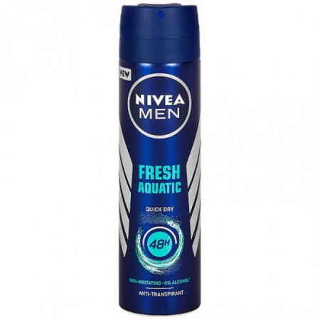 Ingrijirea corpului - Nivea antiperspirant deo 150ml men fresh aquatic