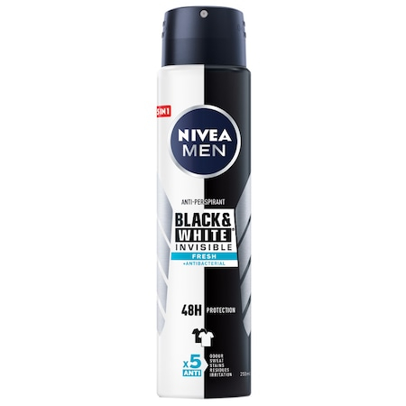Deodorante - Nivea antiperspirant deo 150ml men invisible black/white active