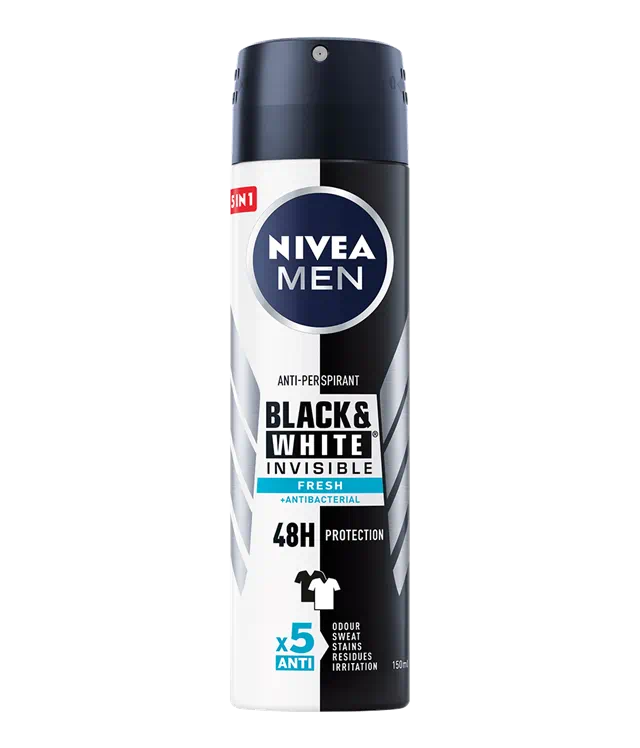 Deodorante - Nivea antiperspirant deo 200ml men invisible bw active