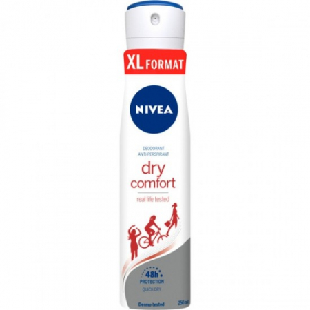 Deodorante - Nivea antiperspirant deo 250ml dry comfort