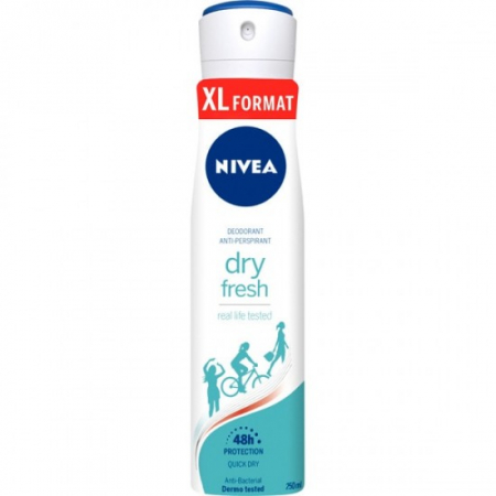 Ingrijirea corpului - Nivea antiperspirant deo 250ml dry fresh