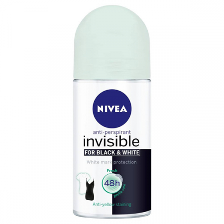Deodorante - Nivea antiperspirant roll on 50ml invisible bw fresh