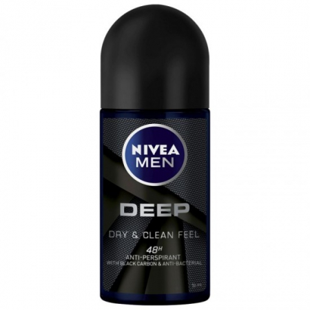 Ingrijirea corpului - Nivea antiperspirant roll on 50ml men deep
