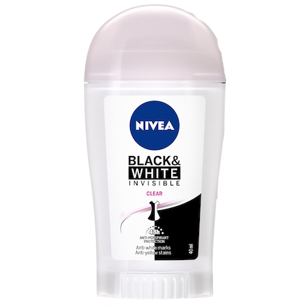 Ingrijirea corpului - Nivea antiperspirant stick 40ml invisible black&white clear