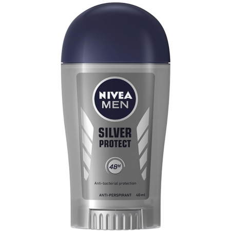 Ingrijirea corpului - Nivea antiperspirant stick 40ml men silver protect