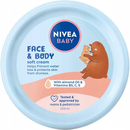 Cosmetice baby - Nivea baby crema soft 200ml