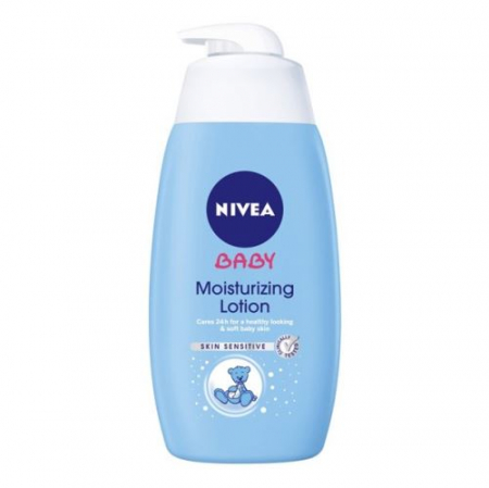 Cosmetice baby - Nivea baby moisturizing lotion pompita 500ml