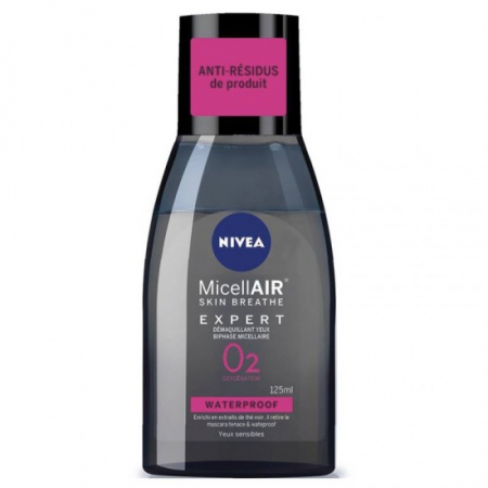 Apa micelara - Nivea demachiant ochi 125ml bifazic waterproof sensitive