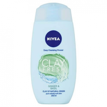 Ingrijirea corpului - Nivea gel dus 250ml clay fresh ginger&basil