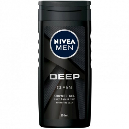 Gel dus - Nivea gel dus 250ml men deep clean