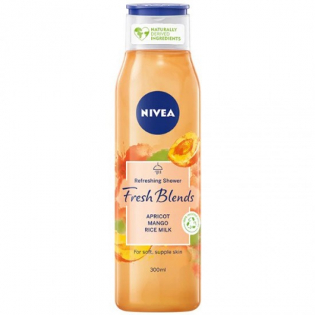 Ingrijirea corpului - Nivea gel dus 300ml fresh blends apricot mango rice milk