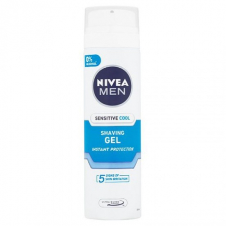 Spuma ras - Nivea gel ras 200ml sensitive cool