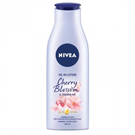 Cosmetice - Nivea lotiune corp 200ml cherry bolssom&jojoba
