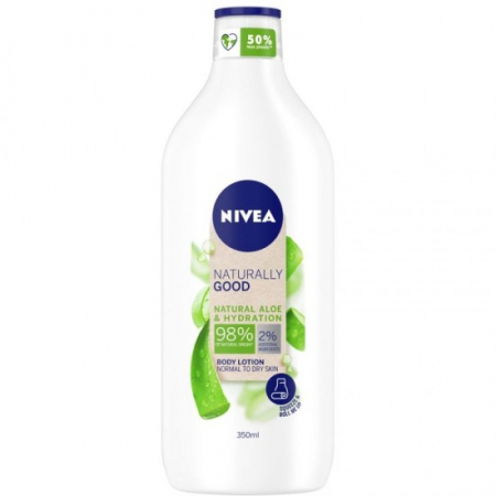 Crema corp - Nivea naturally good lotiune corp 350ml aloe hidratation