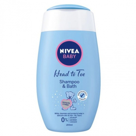 Cosmetice baby - Nivea sampon 200ml soft baby