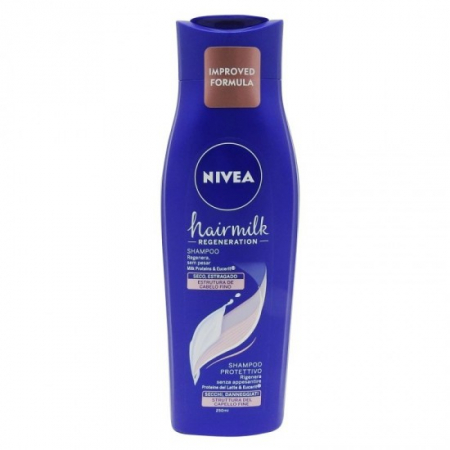 Sampon - Nivea sampon 250ml hairmilk protetivo par uscat