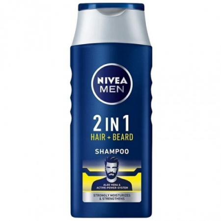Sampon - Nivea sampon 400ml 2in1 hair+beard