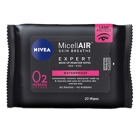Servetele demachiante - Nivea servetele umede demachiante 20buc micelar expert waterproof