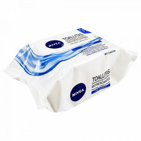 Consumabile hartie - Nivea servetele umede demachiante 25buc 3 in 1 revigorant