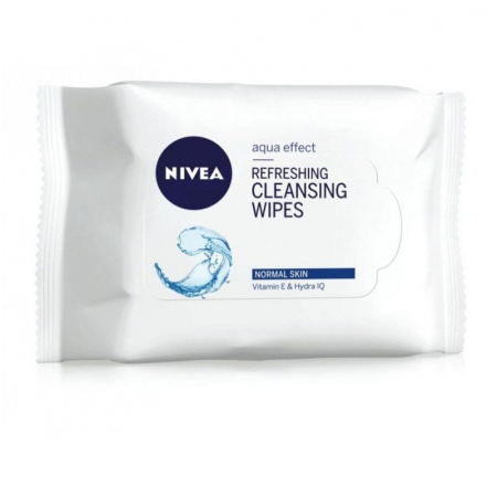 Dischete demachiante - Nivea servetele umede demachiante 25buc normal skin