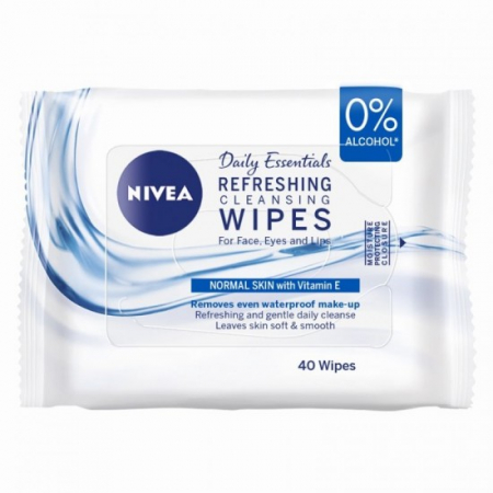 Servetele demachiante - Nivea servetele umede demachiante 40buc normal skin