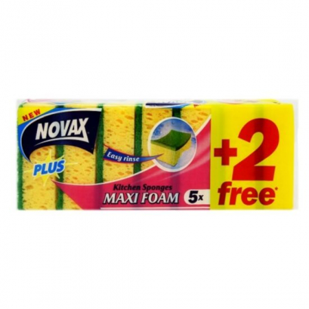 Bureti vase - Novax burete vase maxi foam 5+2