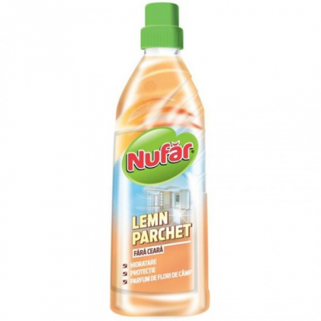 Solutie pardoseli - Nufar solutie parchet 750ml fara ceara