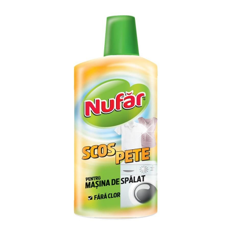Solutie scos pete - Nufar solutie scos pete 500ml pentru masina de spalat