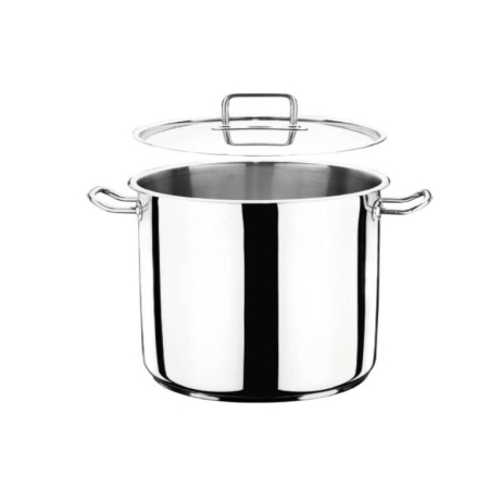 Oala inox profesionala 50 L Hascevher 40 x 40 cm cu fund dublu [1]