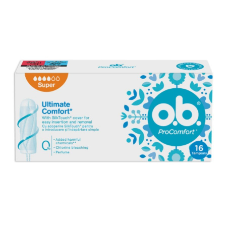Tampoane interne - Ob tampoane interne 16buc procomfort super