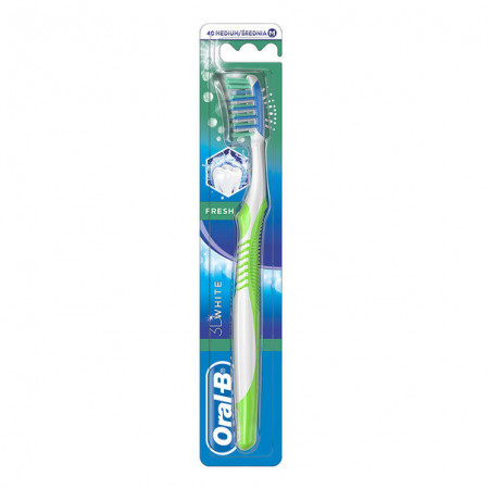 Ingrijirea corpului - Oral b periuta dinti 3d white fresh medium