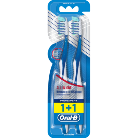 Ingrijirea corpului - Oral b periuta dinti pro-expert 2buc extra clean medium