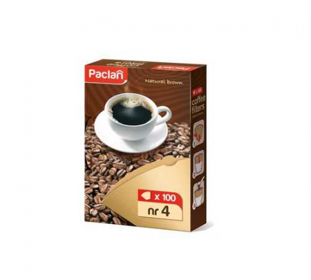 Ustensile bucatarie - Paclan filtru cafea nr4 100buc