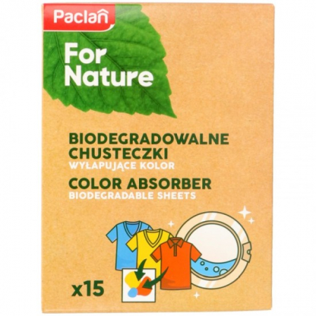 Detergenti rufe - Paclan for nature absorbant de culoare servetele 15buc color