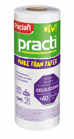 Uz casnic si menaj - Paclan laveta practic more than cloth 25x25 40buc/rola