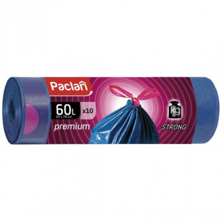 Uz casnic si menaj - Paclan saci premium snur 60l sms6012 10buc