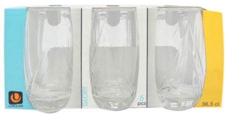 Pahare - Pahar apa 36c. glory 6buc/set 91800-sl6b6