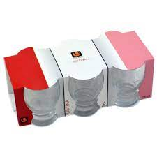 Vase si accesorii bucatarie - Pahar apa alb 29cl iustina 6buc 91010-sl6b6