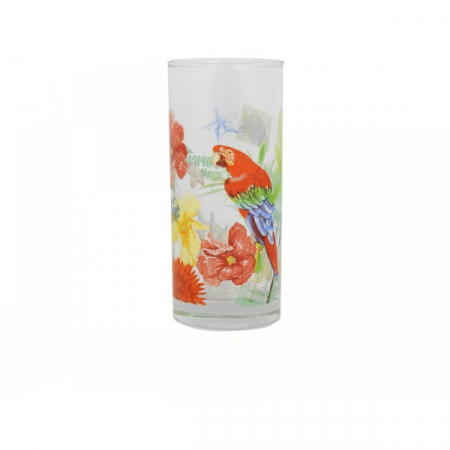 Vase si accesorii bucatarie - Pahar apa alb decor exotic 27cl classico 6buc 91206d392-sl6b8
