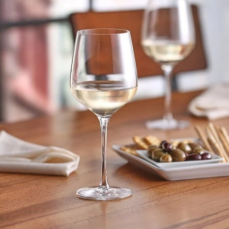 Pahar de Vin Alb/Roșu REFINE din sticlă cristalină 440 cc | Gama NUDE [1]
