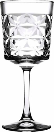 Vase si accesorii bucatarie - Pahar de Vin Roșu ESTRELLA  cu picior din sticlă 330 cc