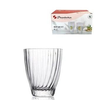 Pahar Long Drink BOUQUET din sticlă, 340 ml [1]